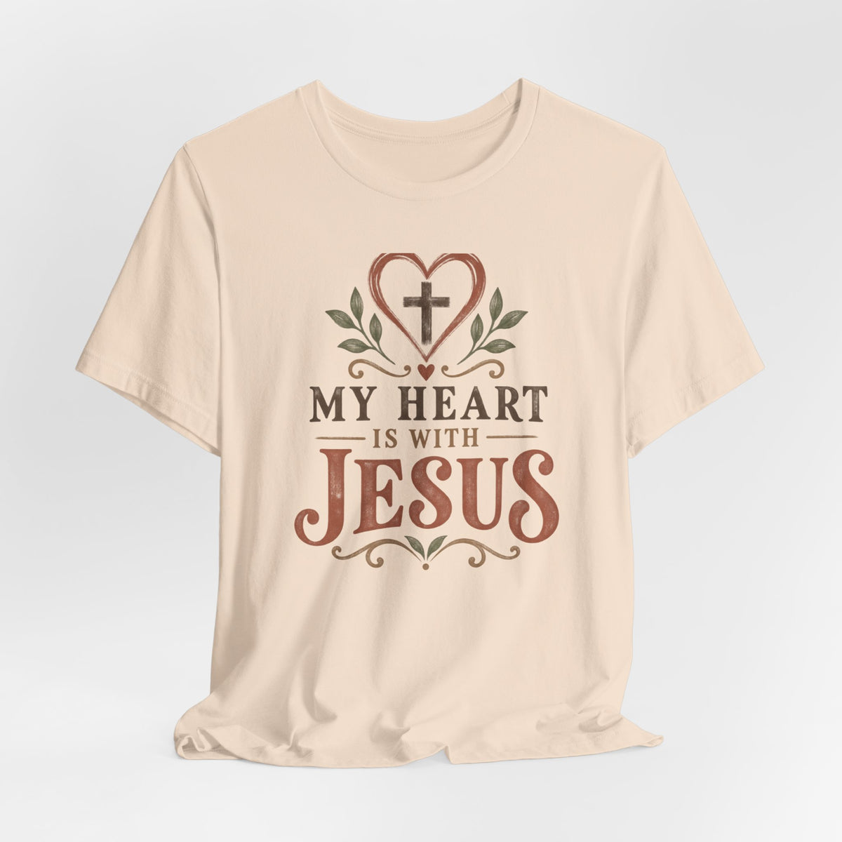 My Heart Is With Jesus T-Shirt