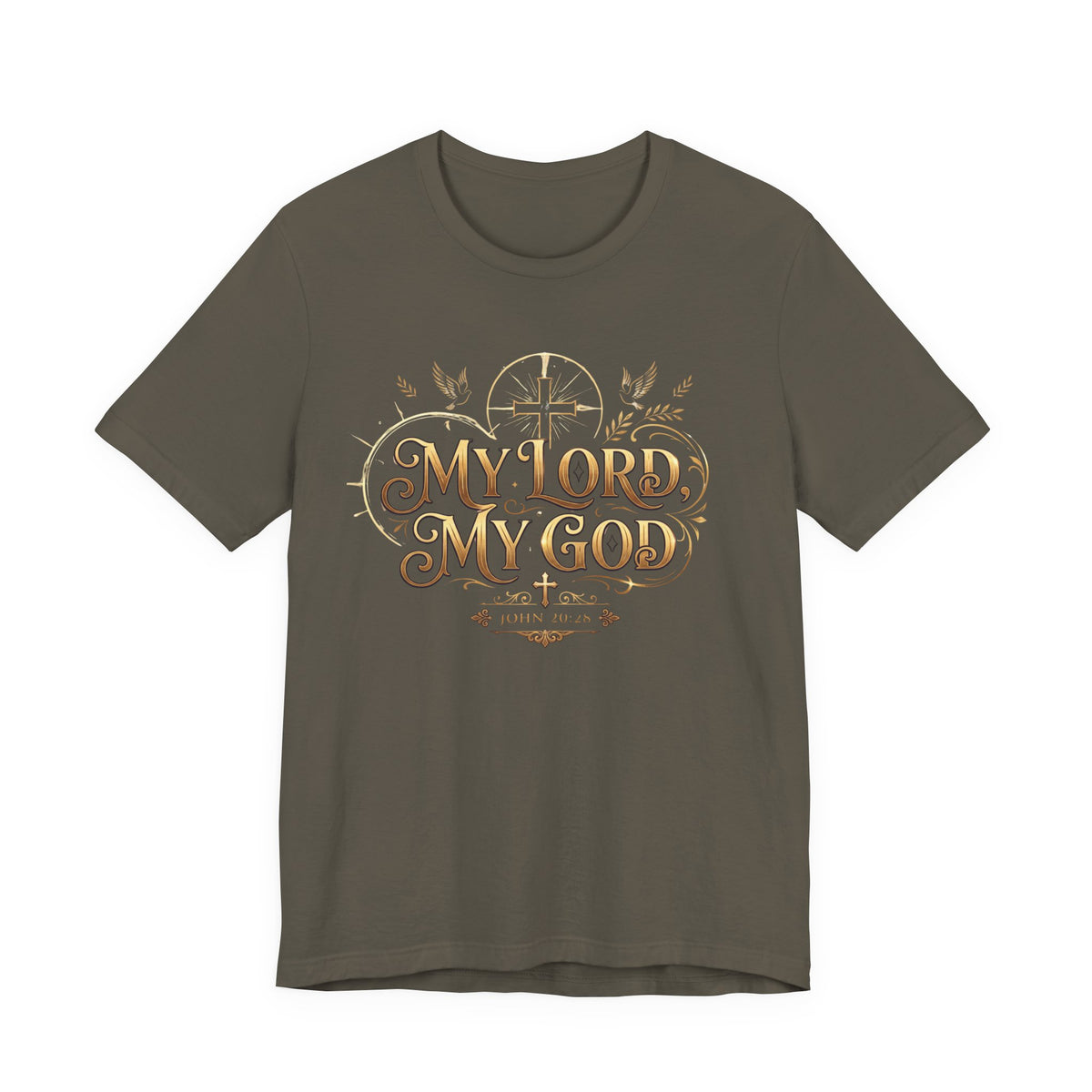 T‑Shirt — "My Lord, My God" Inspirational Christian Tee