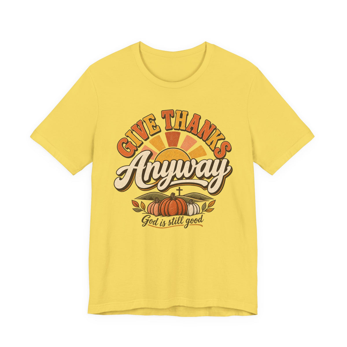 Fall Pumpkin Christian Graphic T-Shirt