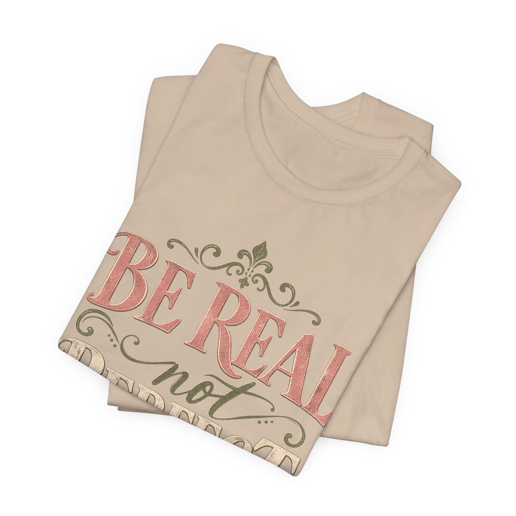 Be Real Not Perfect T-Shirt