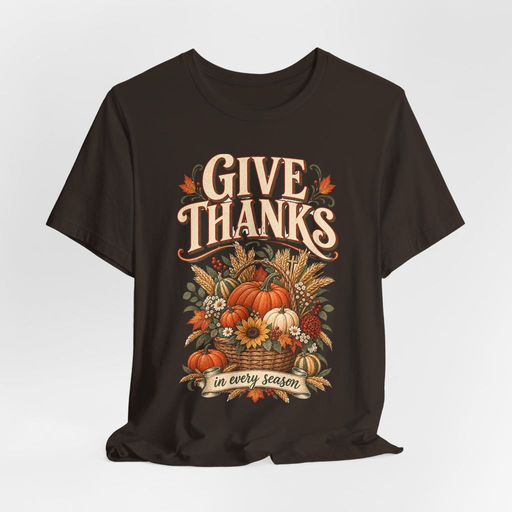 Give Thanks Pumpkin T Shirt