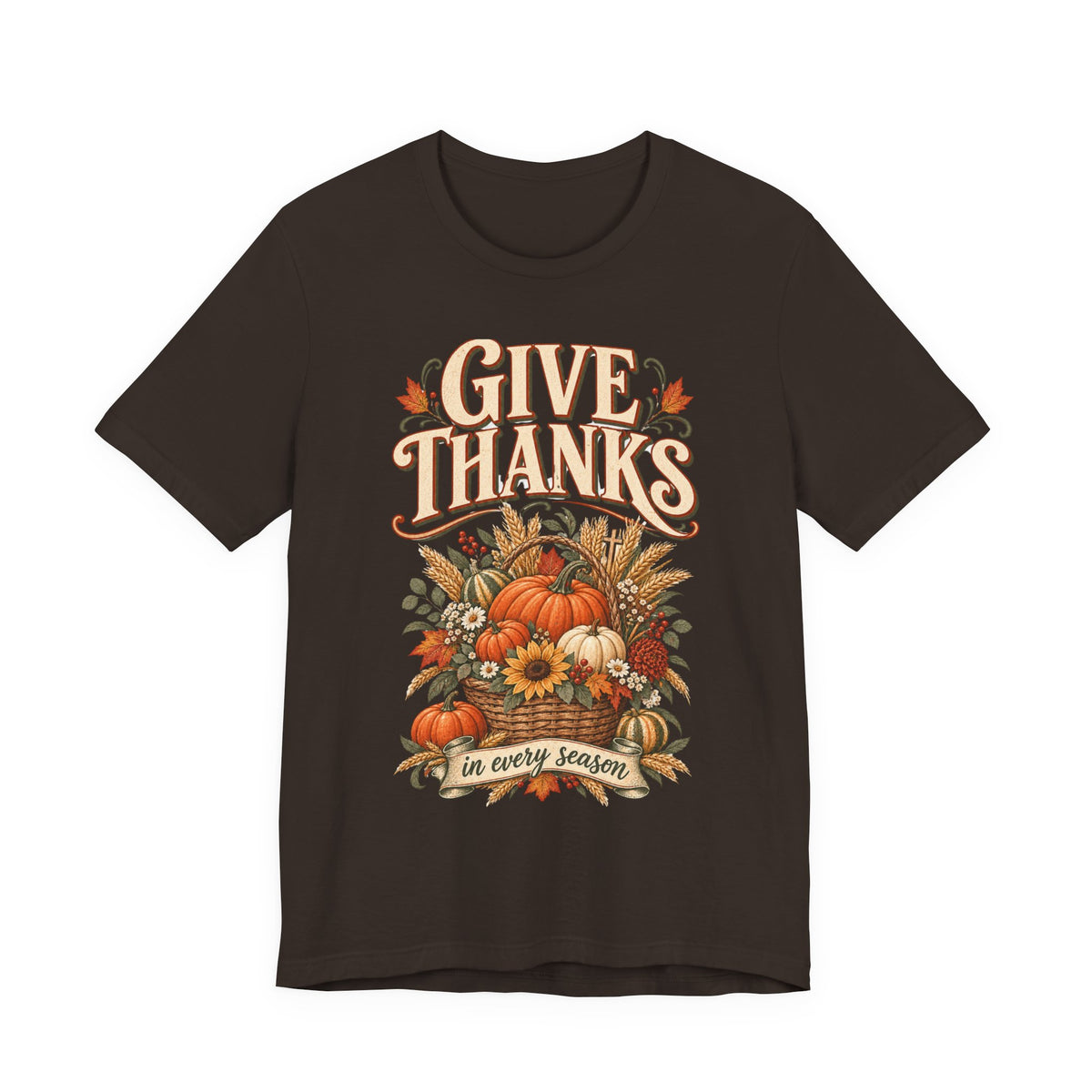 Give Thanks Pumpkin T Shirt