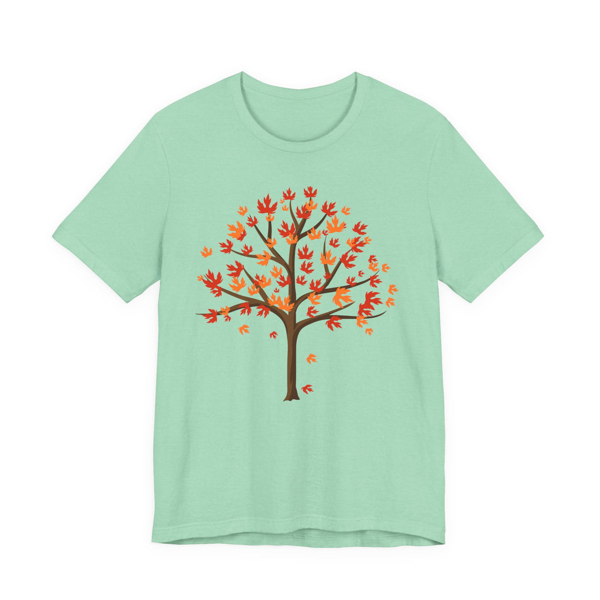 Autumn Leaves Tree T Shirt