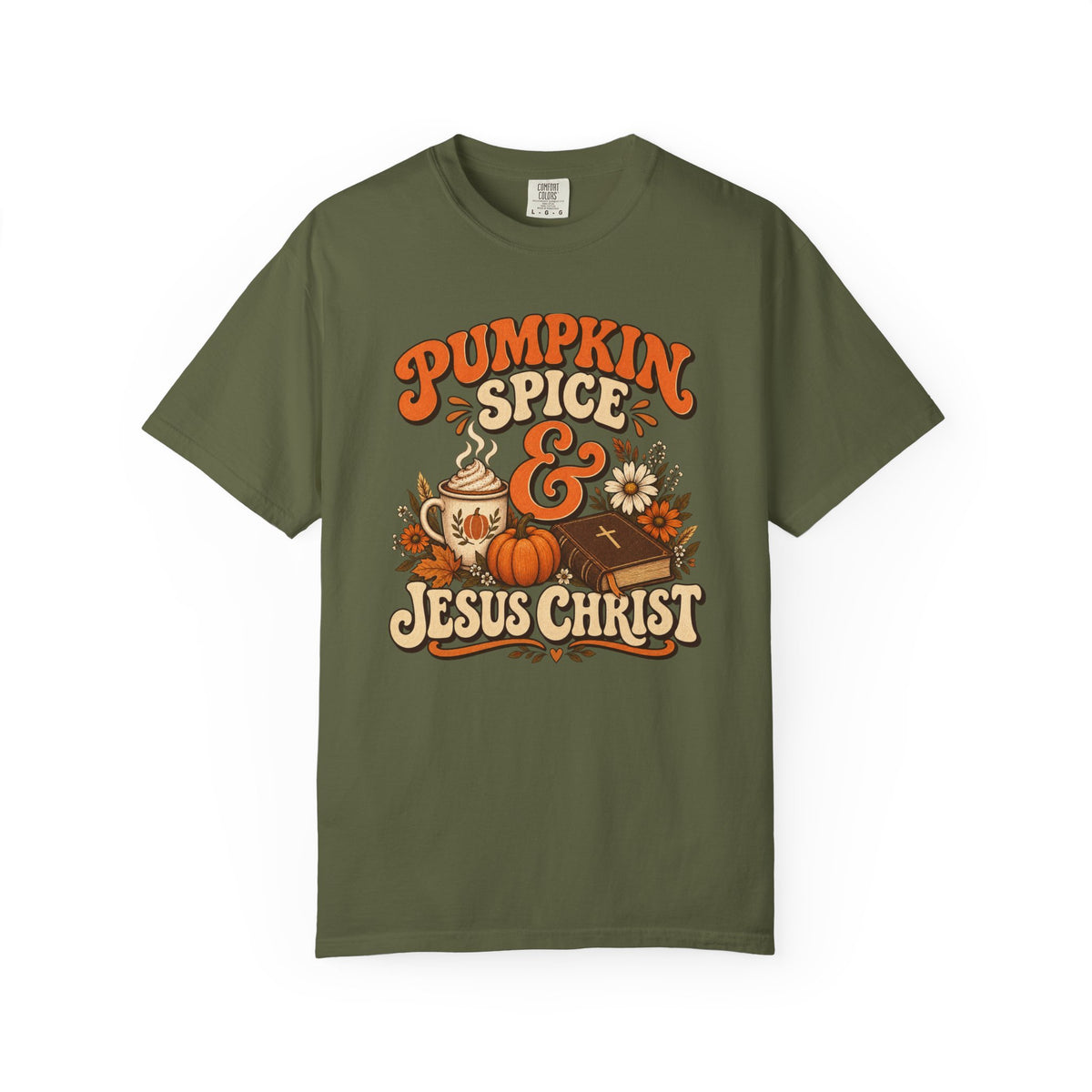 Pumpkin Spice & Jesus Christ T-Shirt
