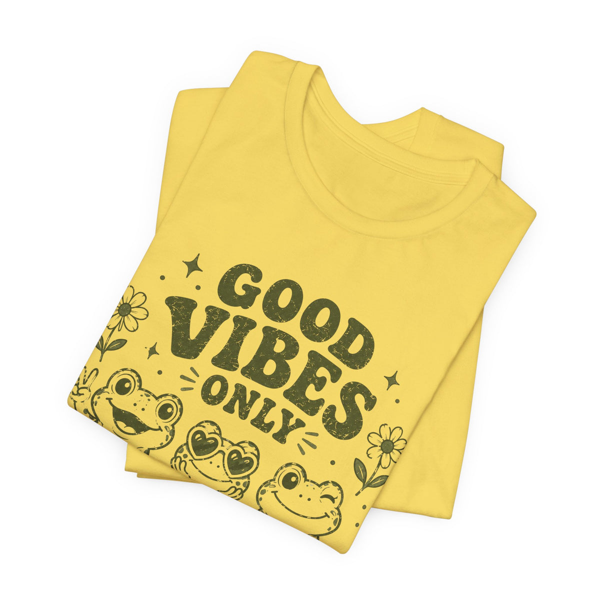 Good Vibes Only Frog T-Shirt
