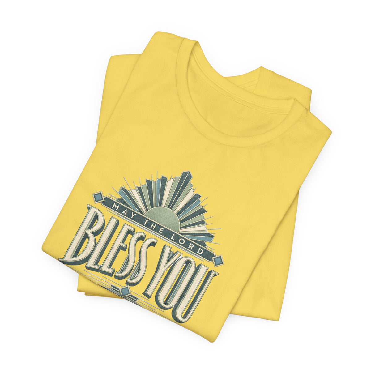 Bless You and Keep You T-Shirt — Vintage Faith Graphic Tee