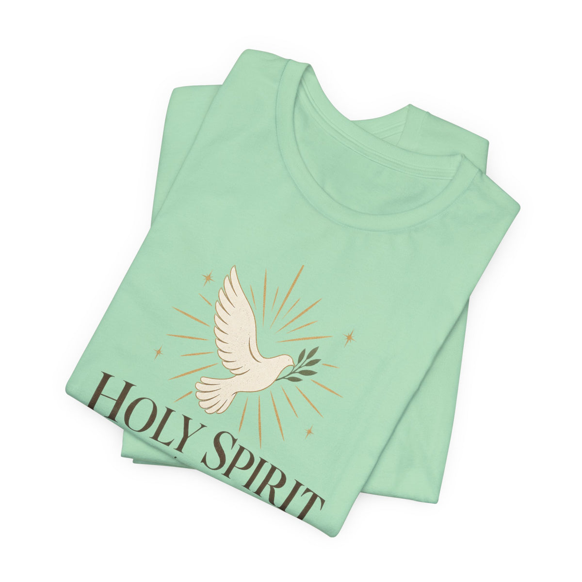 "Holy Spirit, give me Enlightenment" Christian Faith T-Shirt
