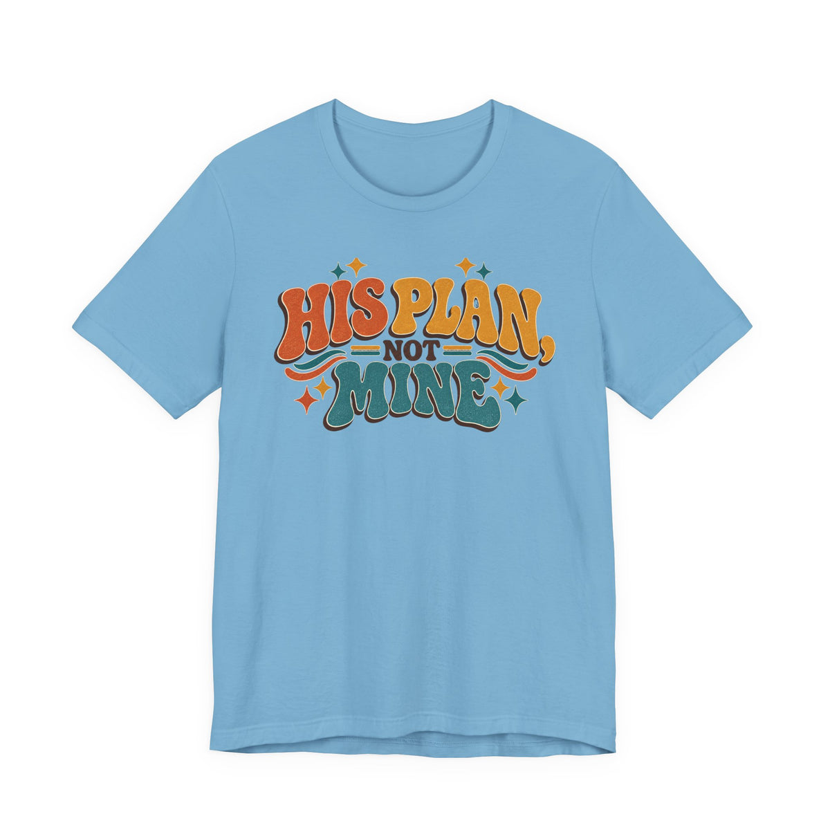 His Plan Not Mine Retro t shirt