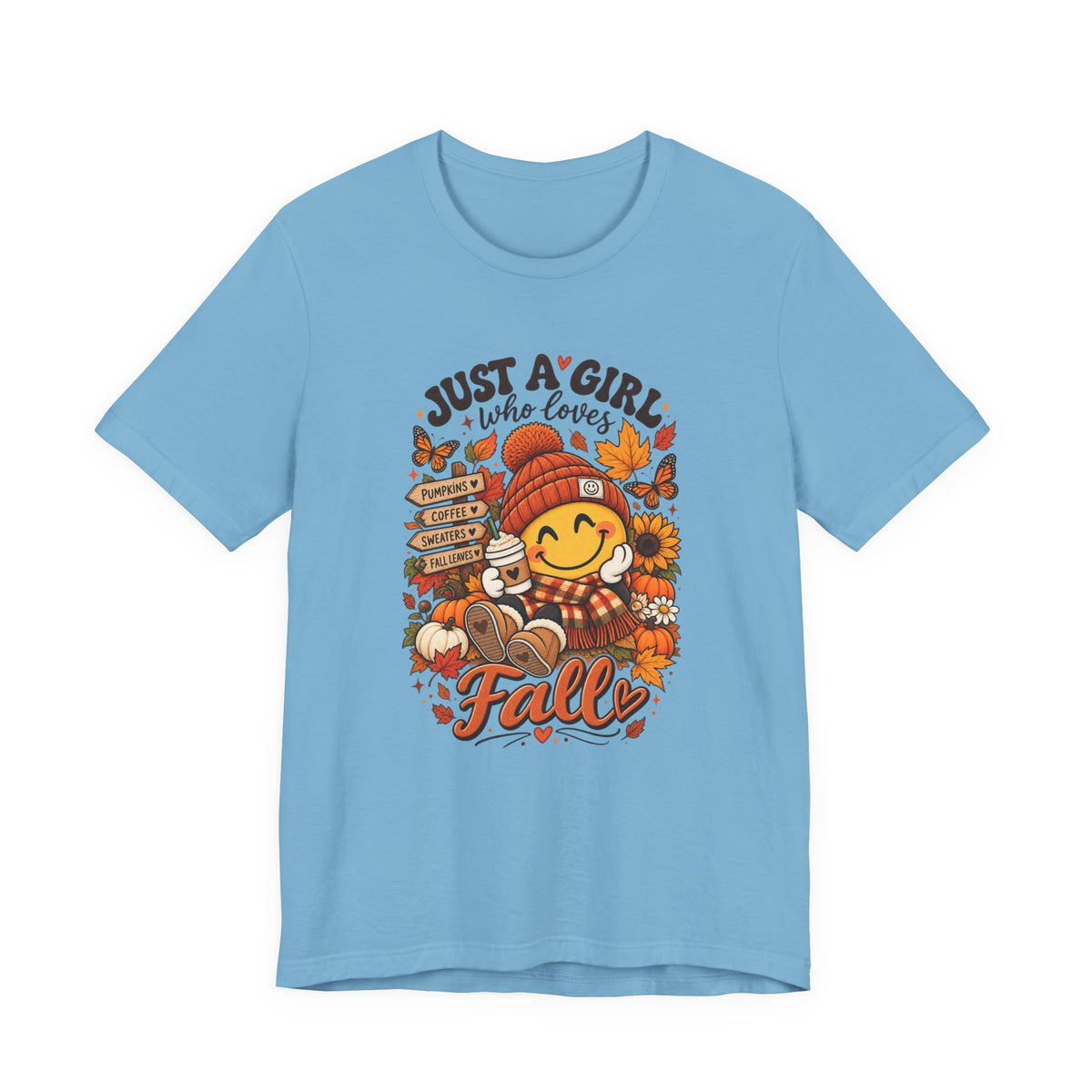 Just A Girl Who Loves Fall T-Shirt