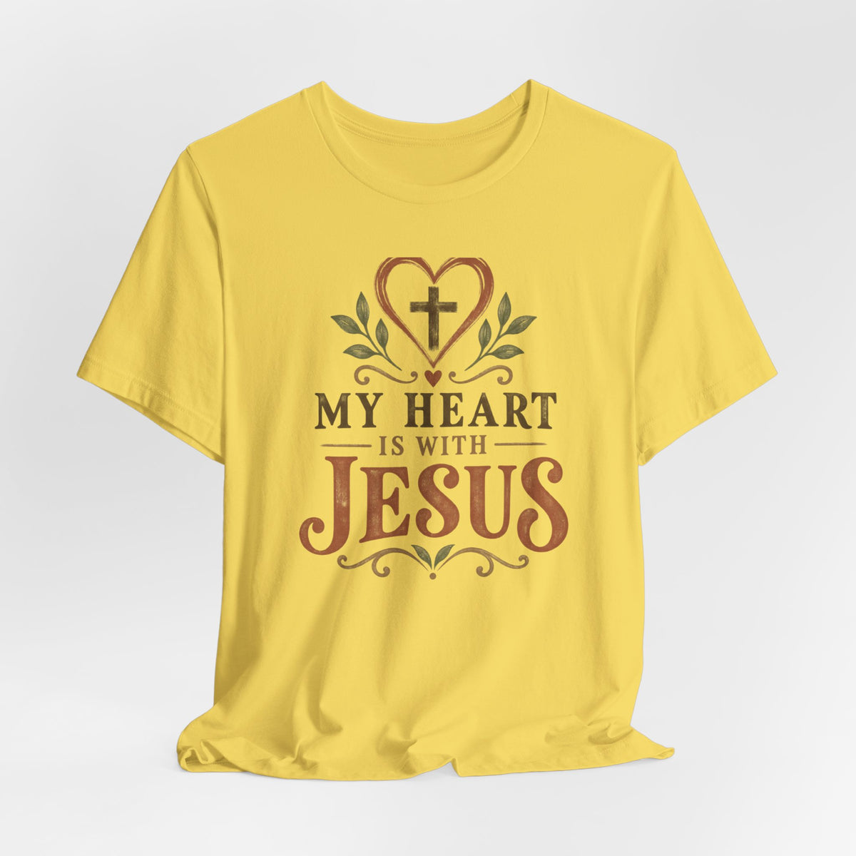 My Heart Is With Jesus T-Shirt