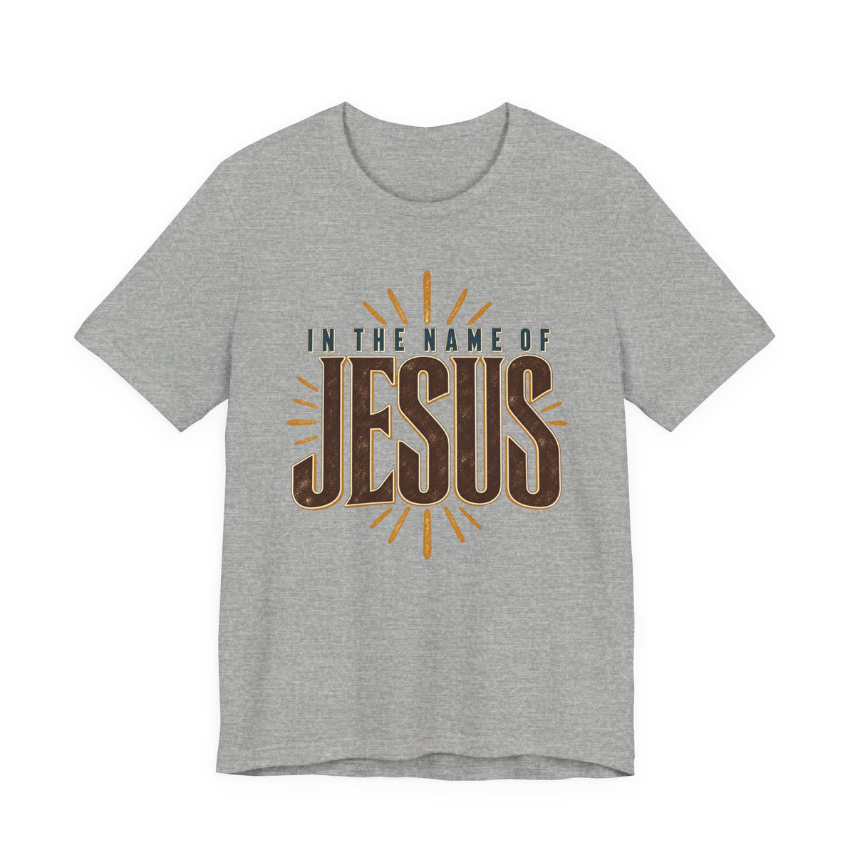 In The Name Of Jesus T-Shirt — Christian Faith Graphic Tee