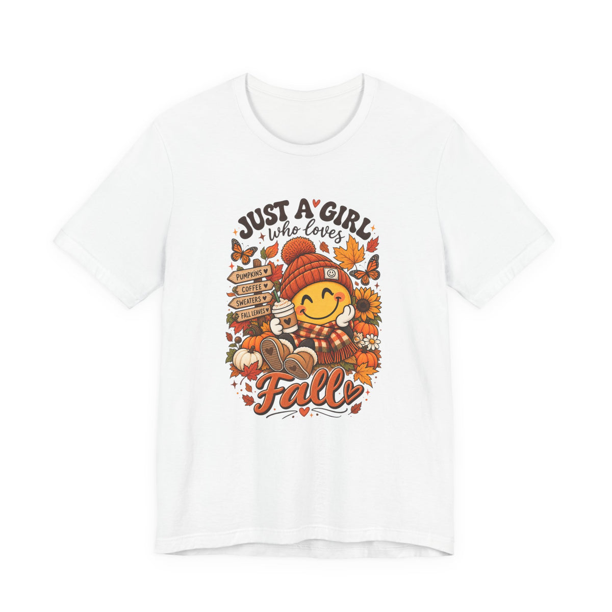 Just A Girl Who Loves Fall T-Shirt