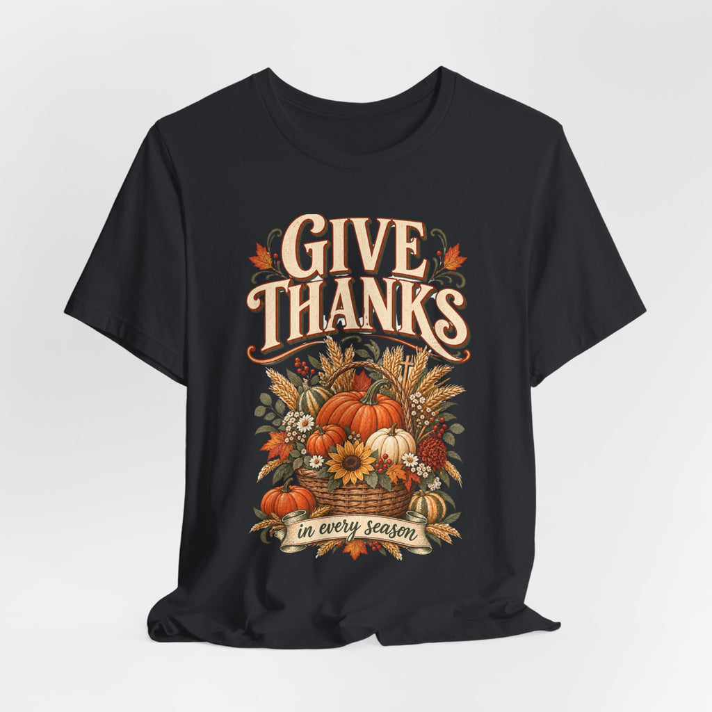 Give Thanks Pumpkin T Shirt