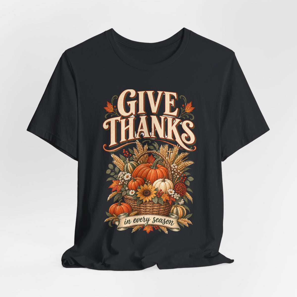 Give Thanks Pumpkin T Shirt