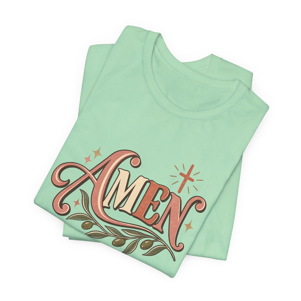 Amen Retro Script T-Shirt