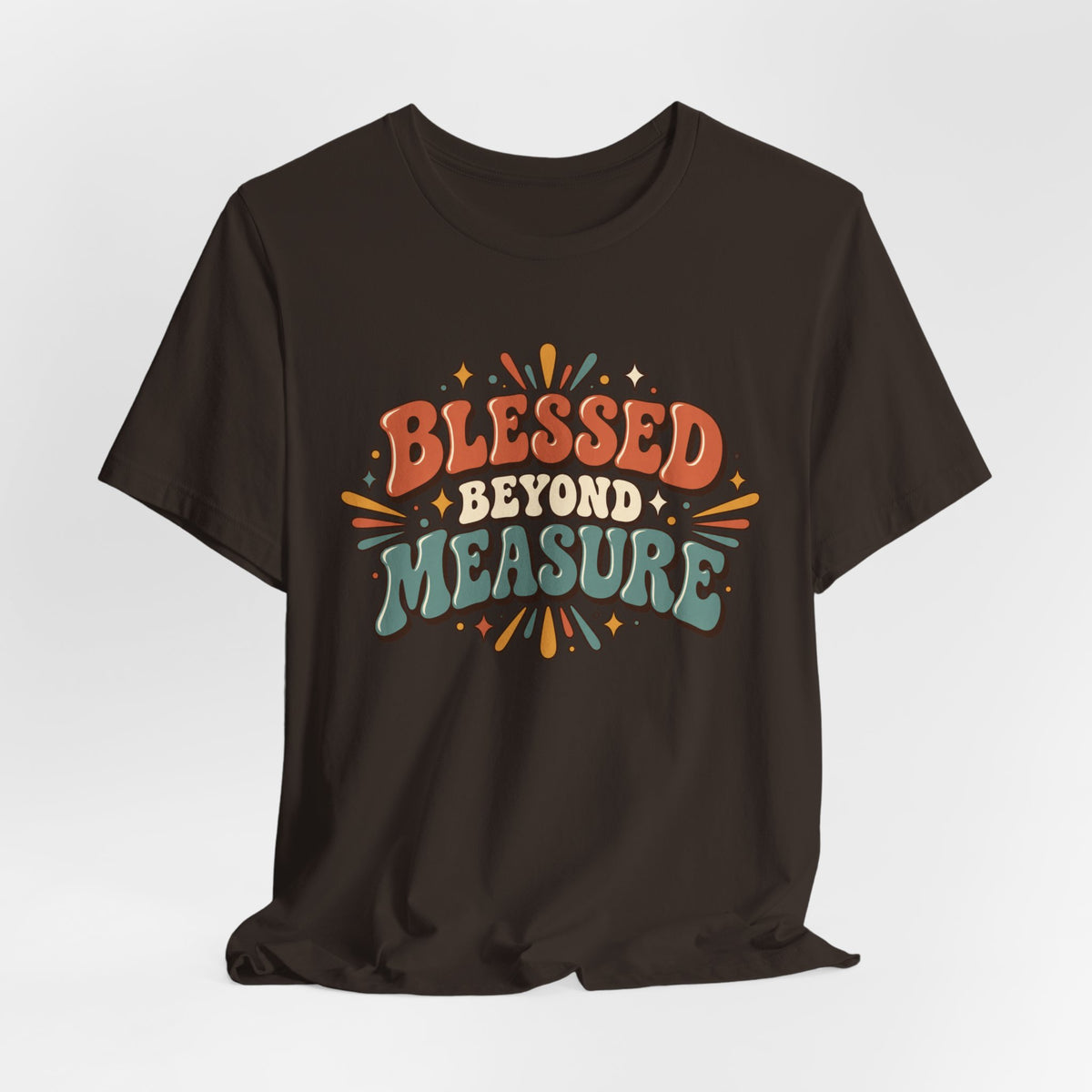 Blessed Beyond Measure  — Retro Faith Graphic T-Shirt
