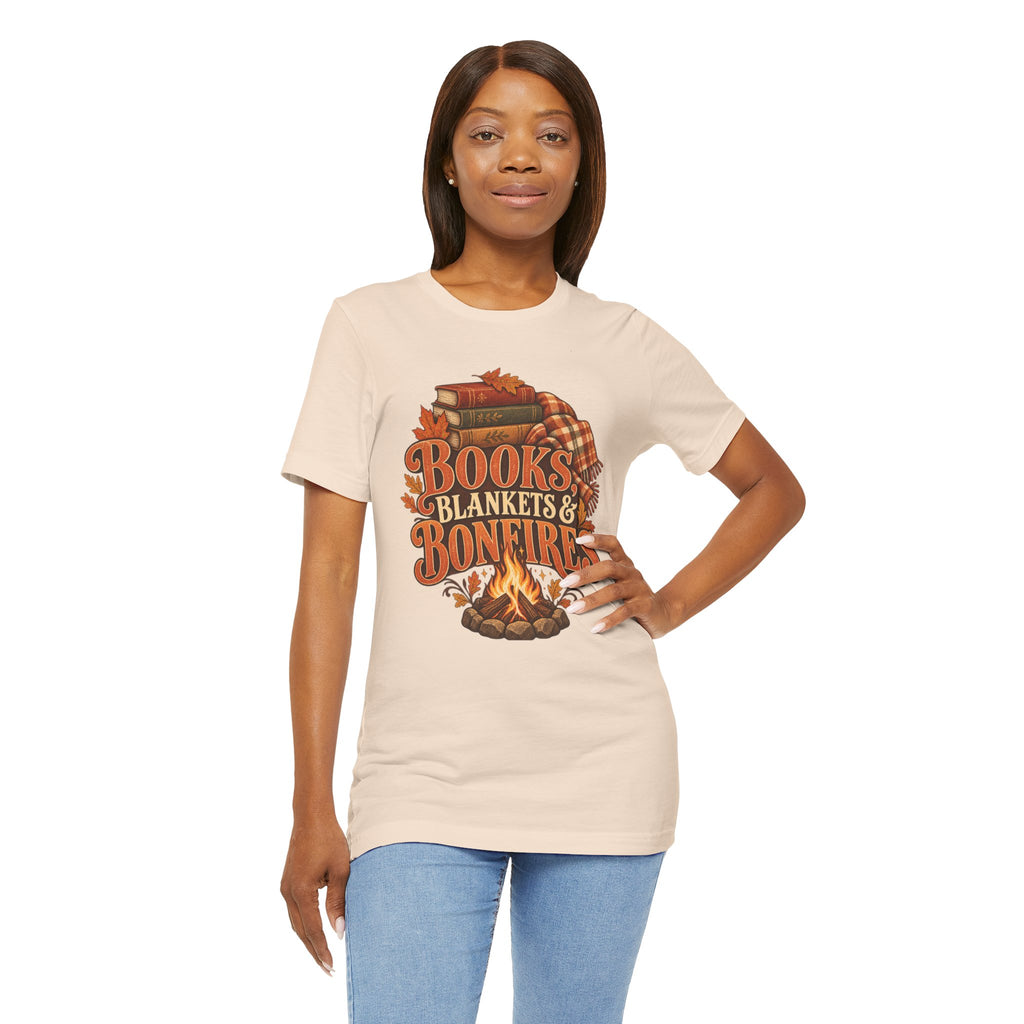 Books, Blankets & Bonfires T Shirt