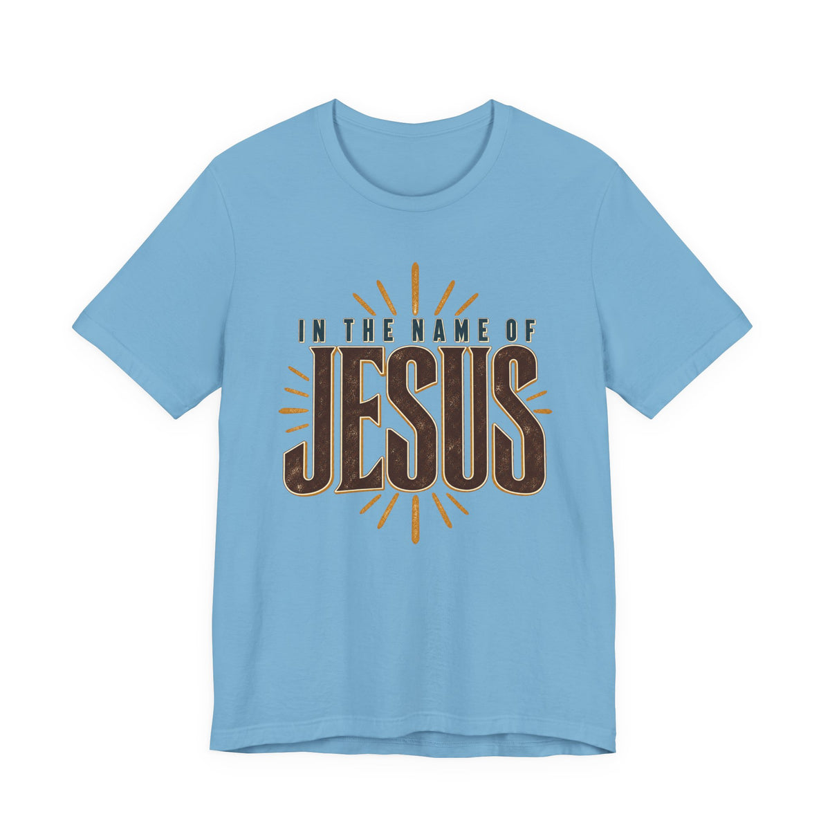 In The Name of Jesus T-Shirt — Inspirational Christian Faith Tee
