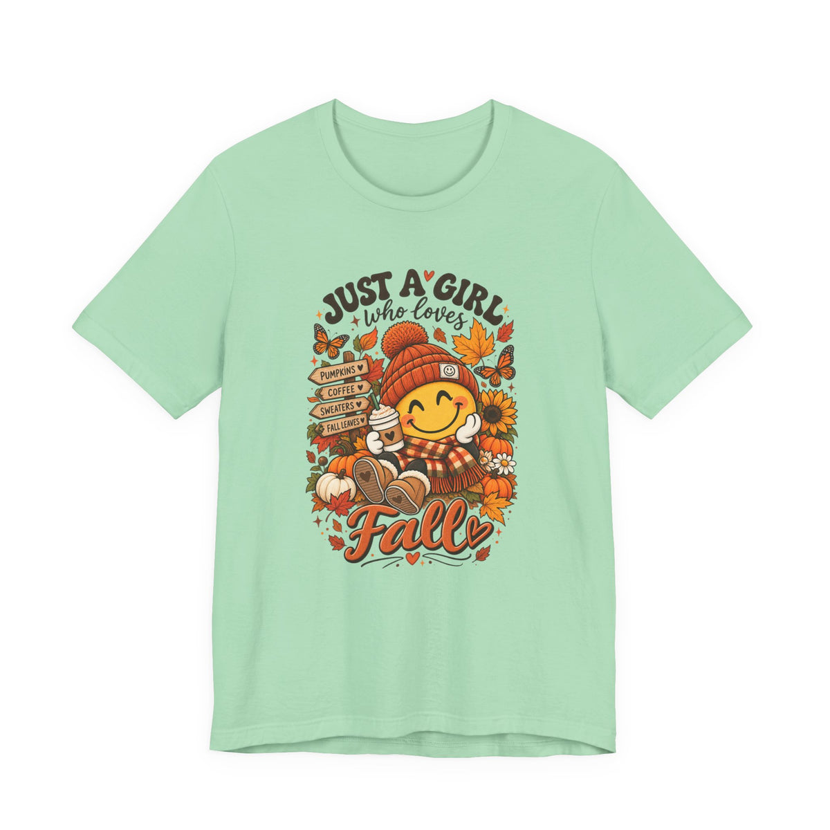 Just A Girl Who Loves Fall T-Shirt