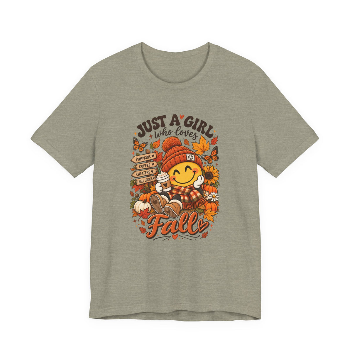 Just A Girl Who Loves Fall T-Shirt