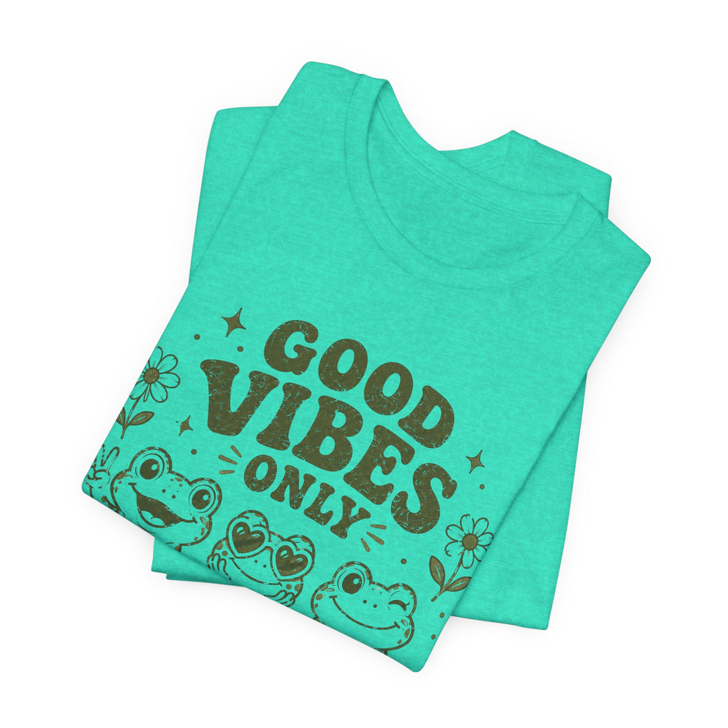 Good Vibes Only Frog T-Shirt