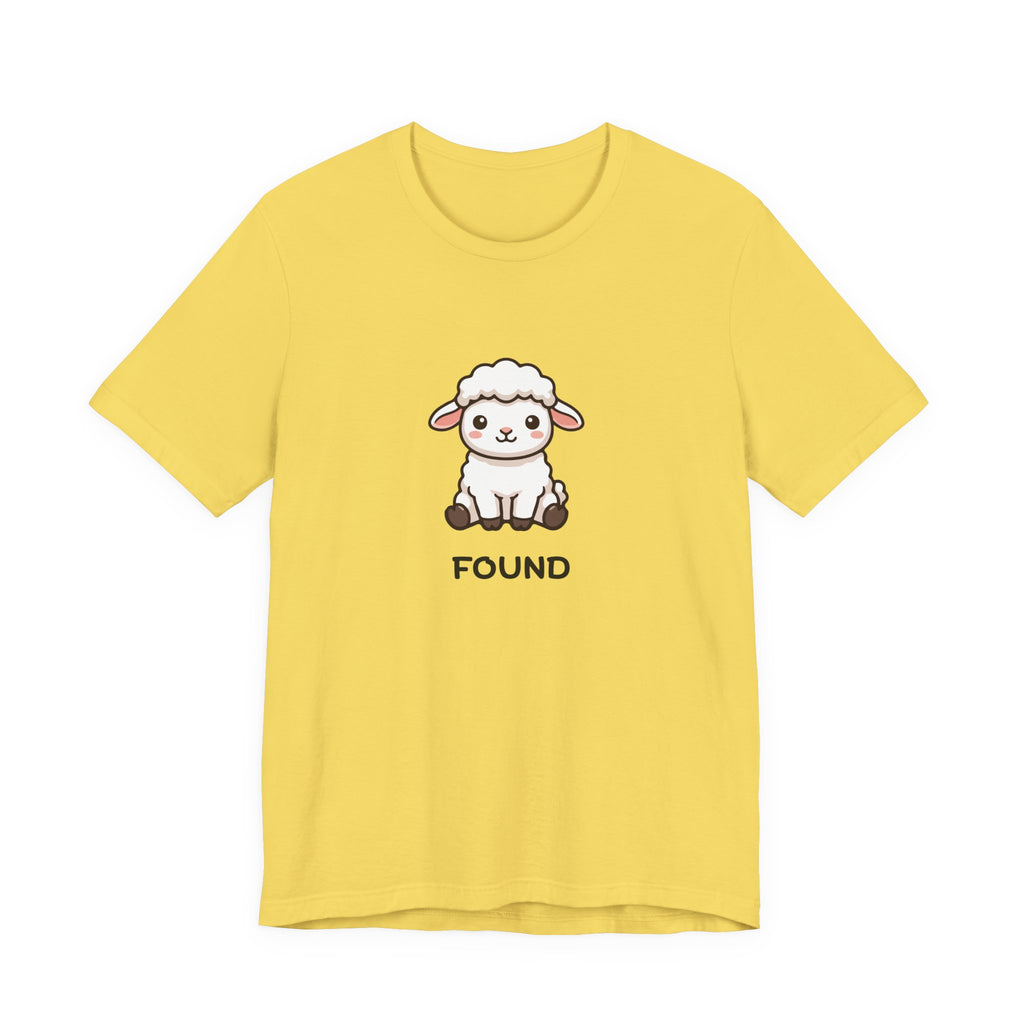 Found Lamb Graphic Tee — Cute Sheep Shirt