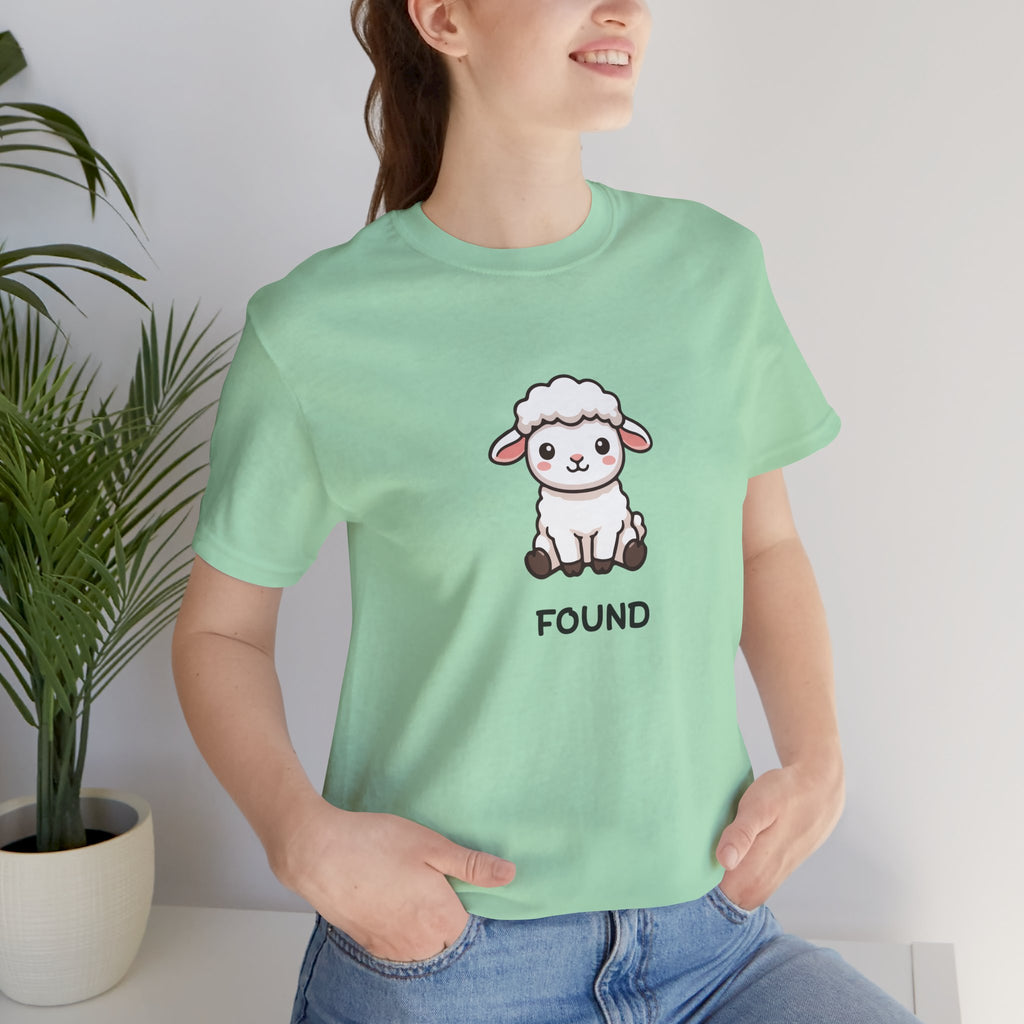 Found Lamb Graphic Tee — Cute Sheep Shirt