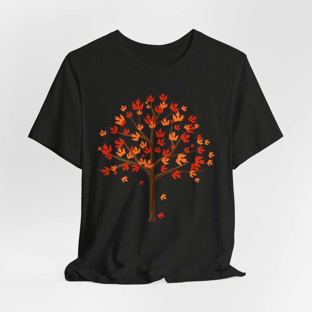 Autumn Leaves Tree T Shirt