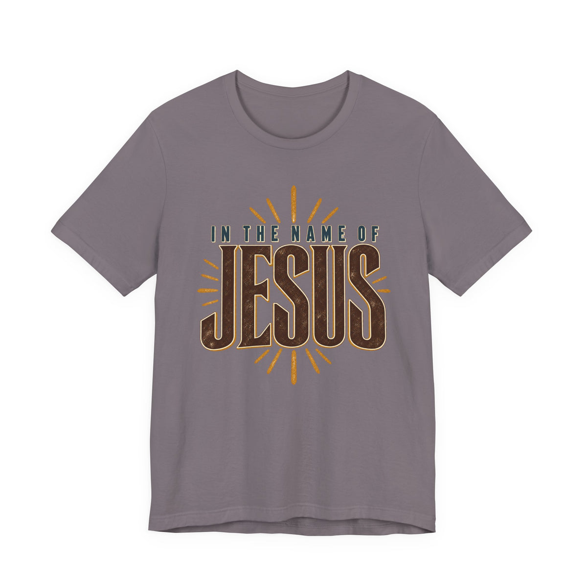 In The Name of Jesus T-Shirt — Inspirational Christian Faith Tee