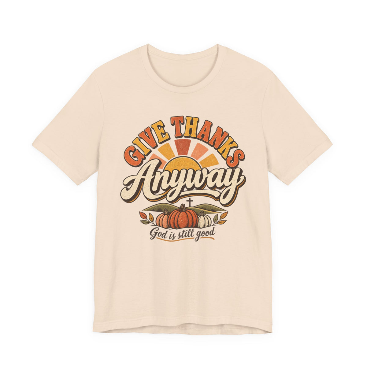 Fall Pumpkin Christian Graphic T-Shirt