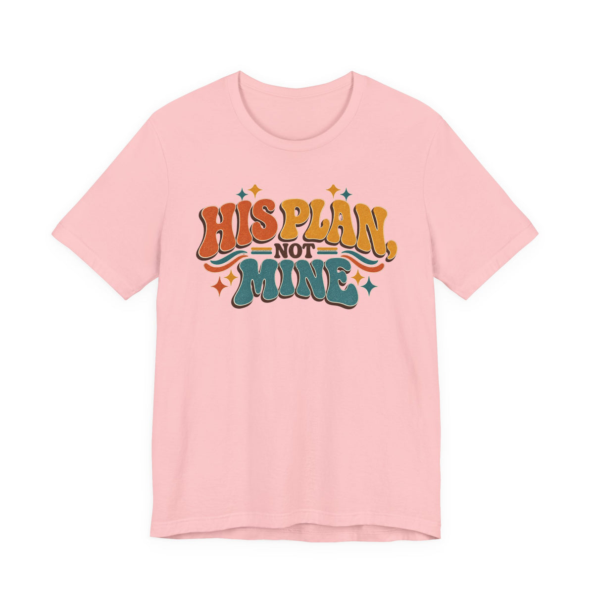 His Plan Not Mine Retro t shirt