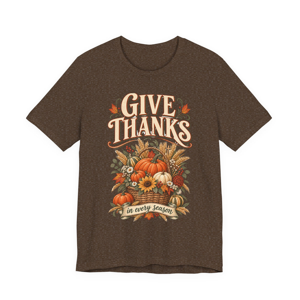 Give Thanks Pumpkin T Shirt