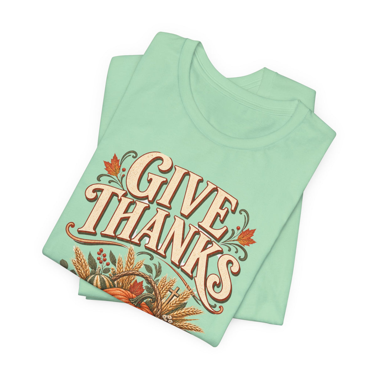Give Thanks Pumpkin T Shirt