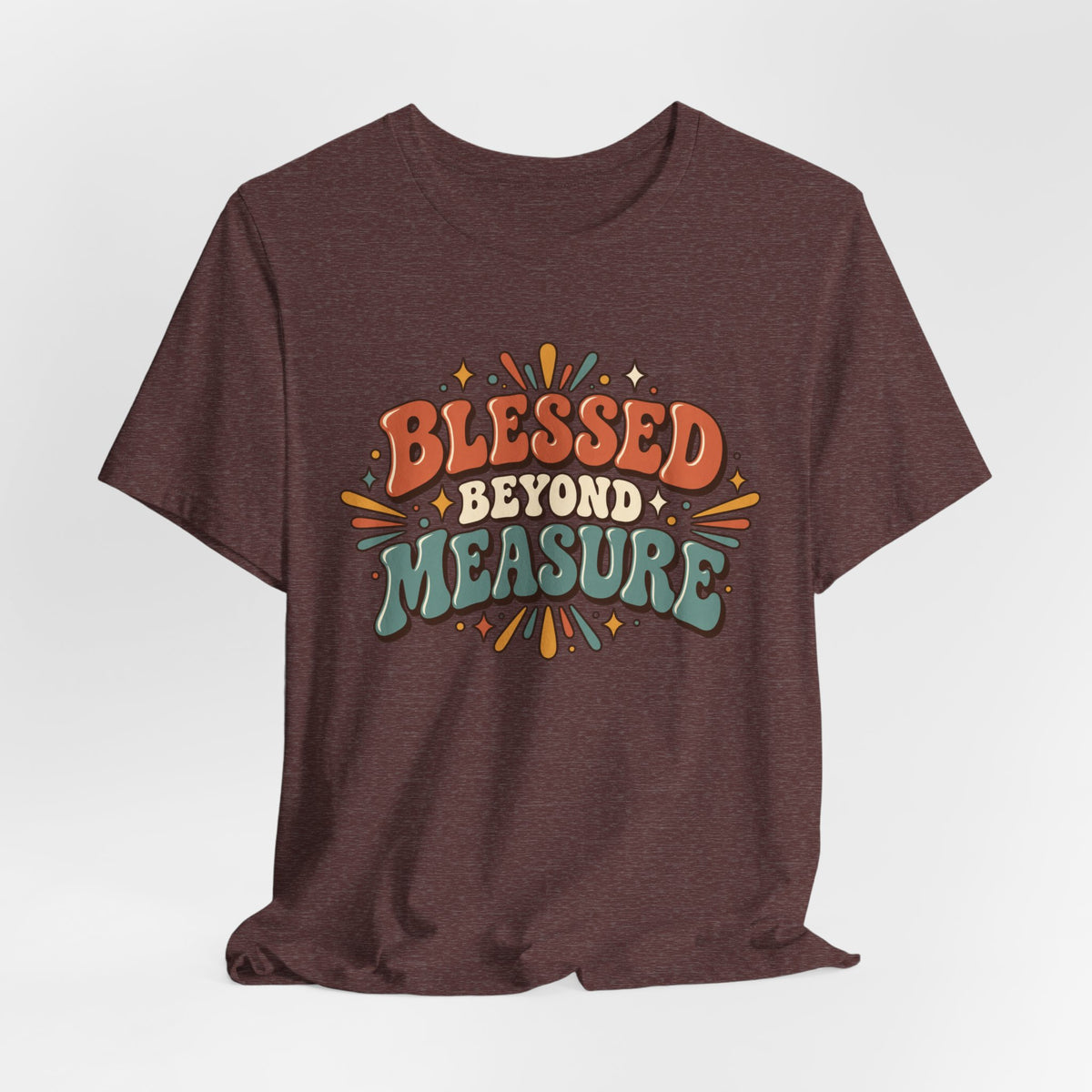Blessed Beyond Measure  — Retro Faith Graphic T-Shirt