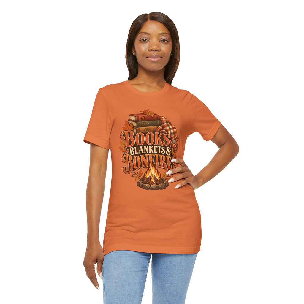 Books, Blankets & Bonfires T Shirt