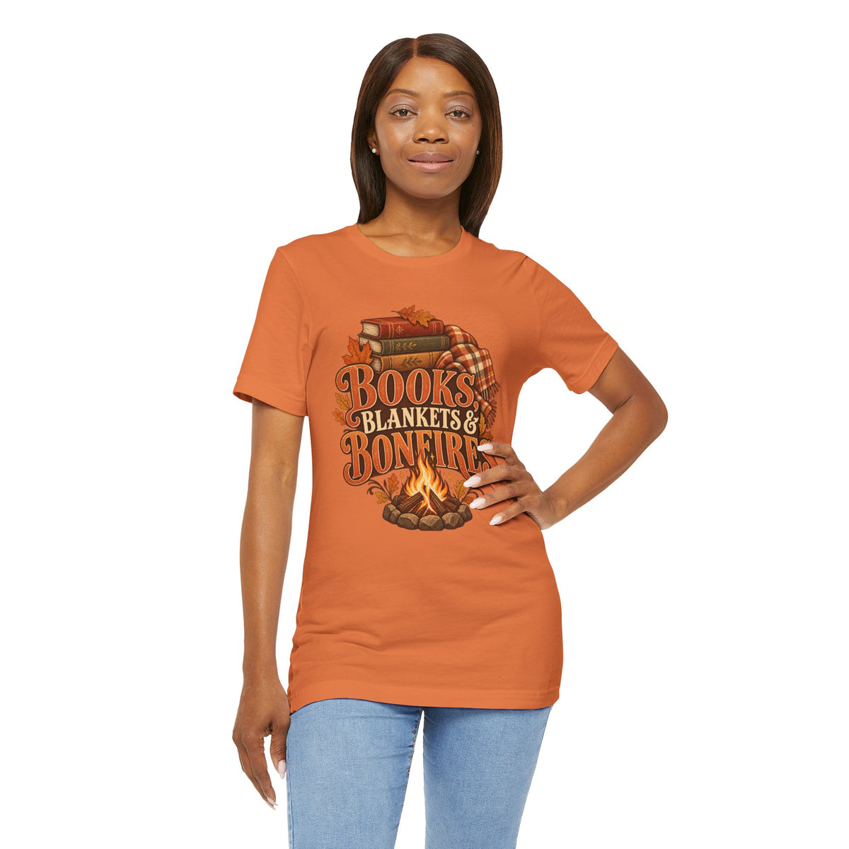 Books, Blankets & Bonfires T Shirt