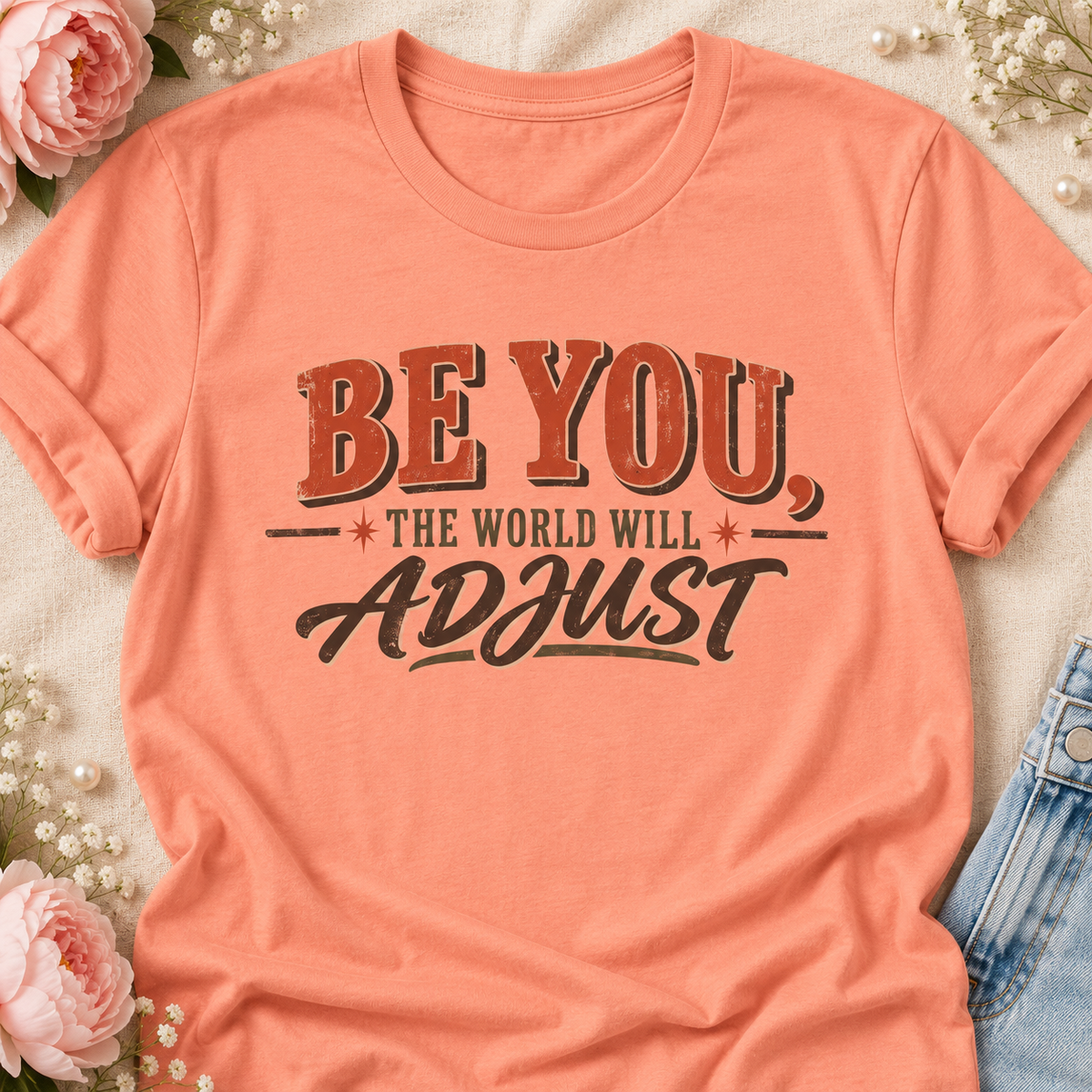 Be You, The World Will Adjust T shirt