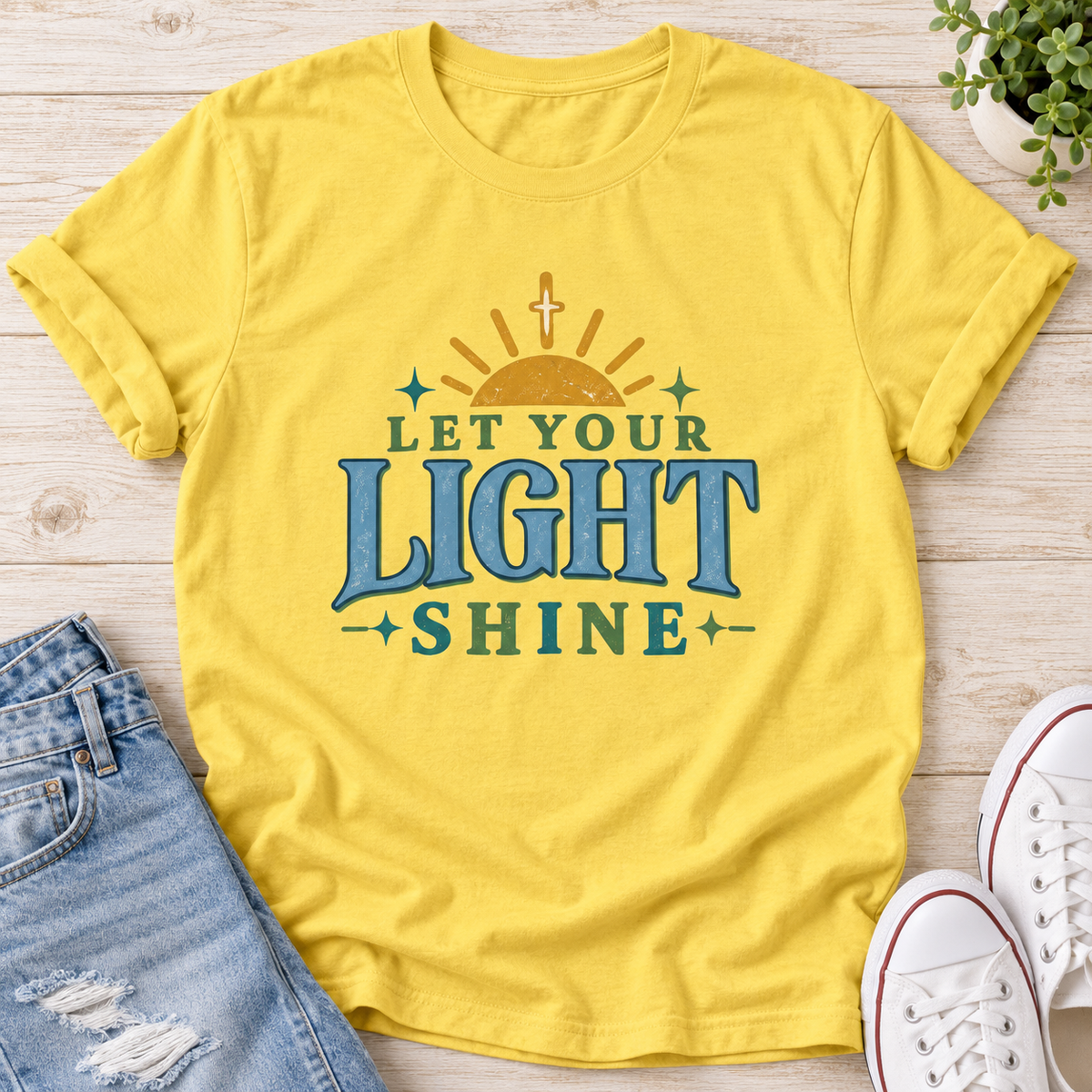 Let Your Light Shine T‑Shirt