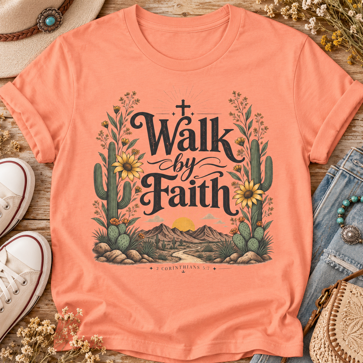 Walk by Faith T Shirt