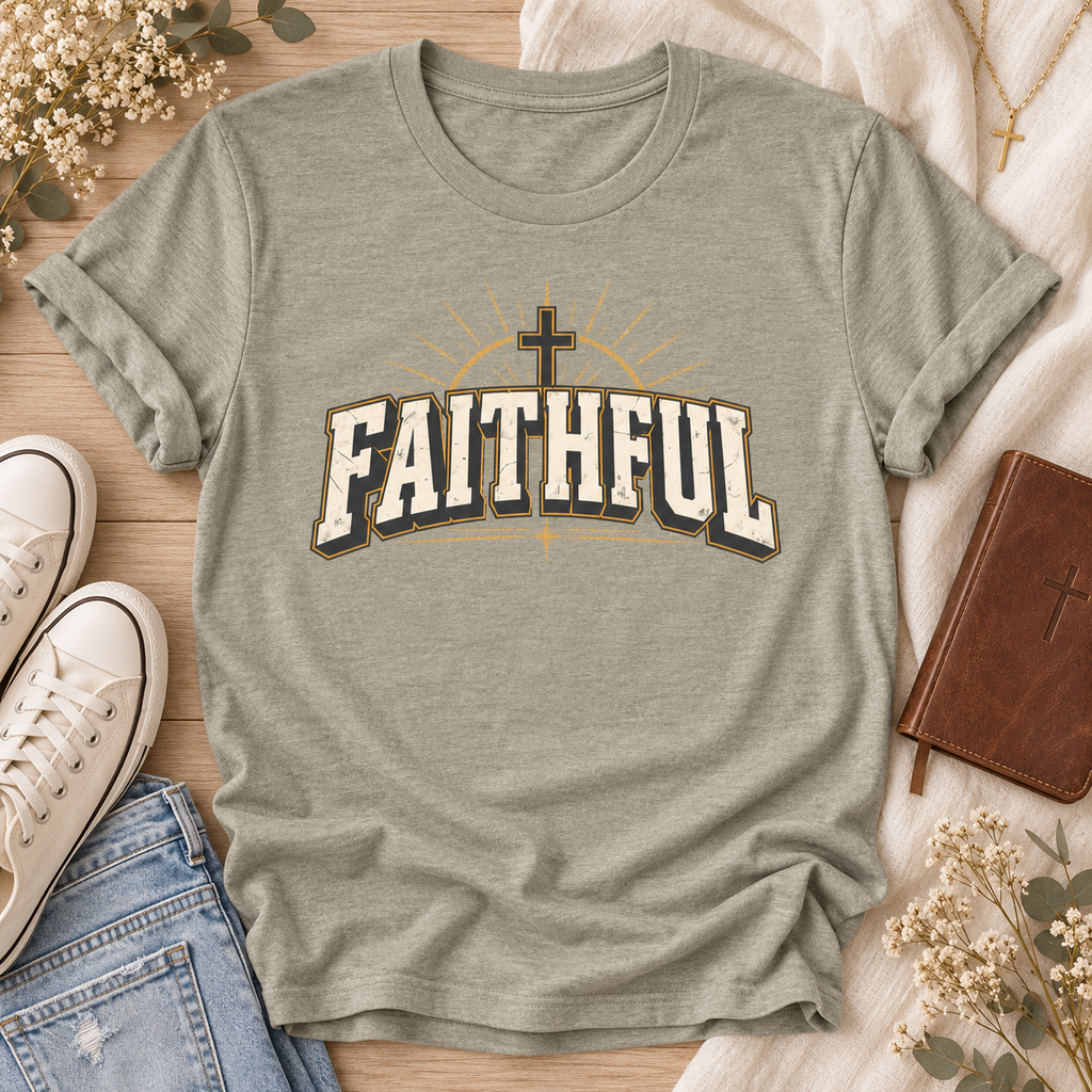 Faithful Cross T-Shirt
