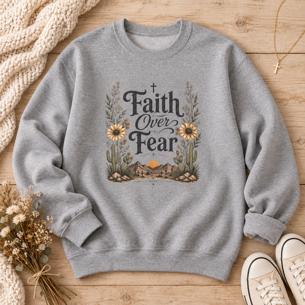 Faith over Fear Sweatshirt