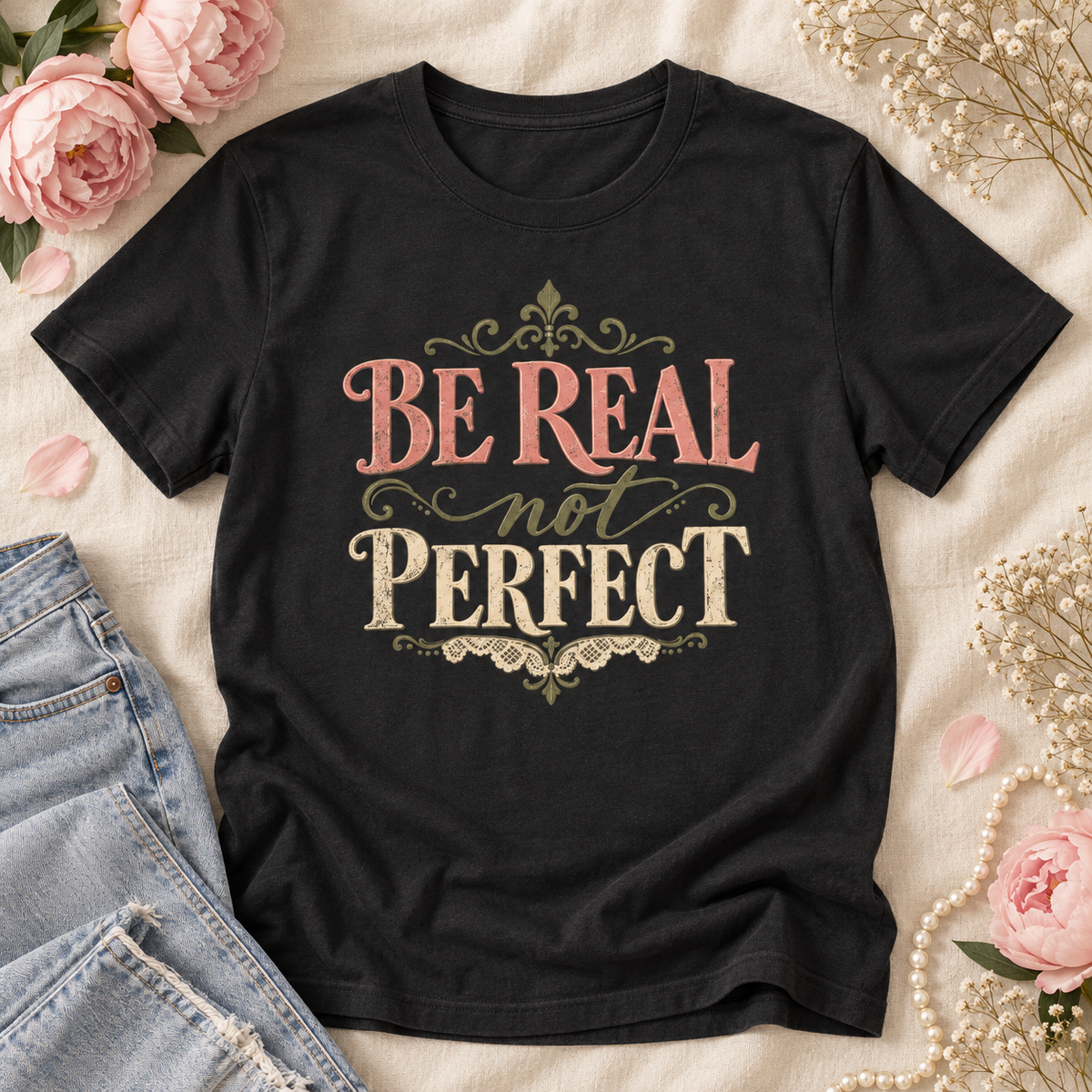 Be Real Not Perfect T-Shirt