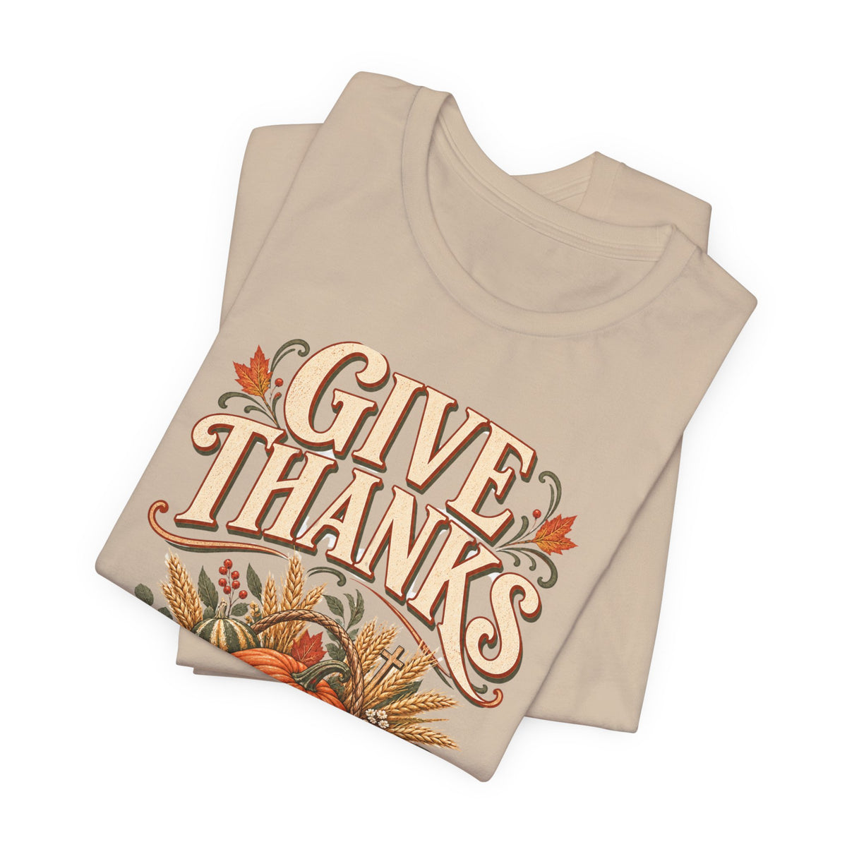 Give Thanks Pumpkin T Shirt