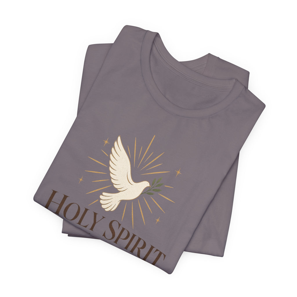 "Holy Spirit, give me Enlightenment" Christian Faith T-Shirt