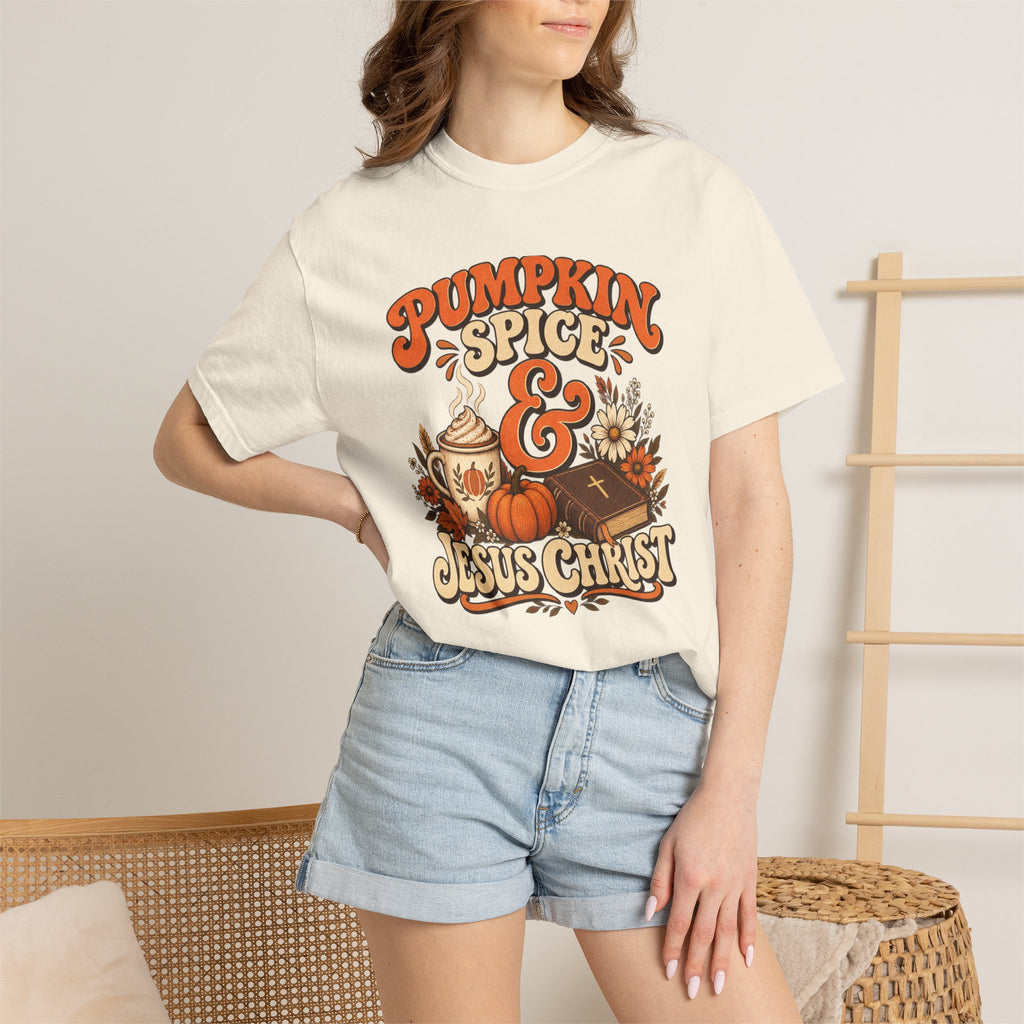 Pumpkin Spice & Jesus Christ T-Shirt