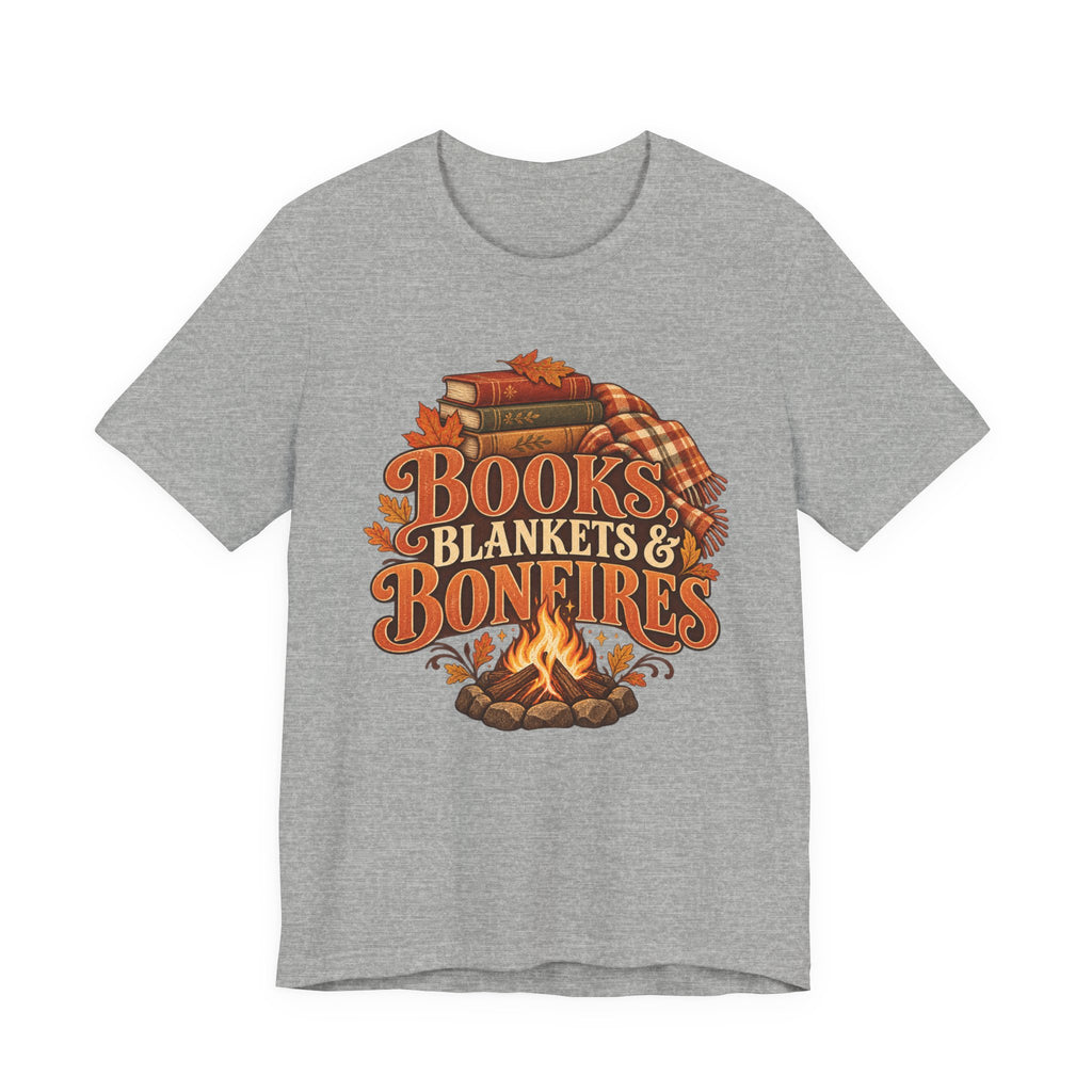 Books, Blankets & Bonfires T Shirt