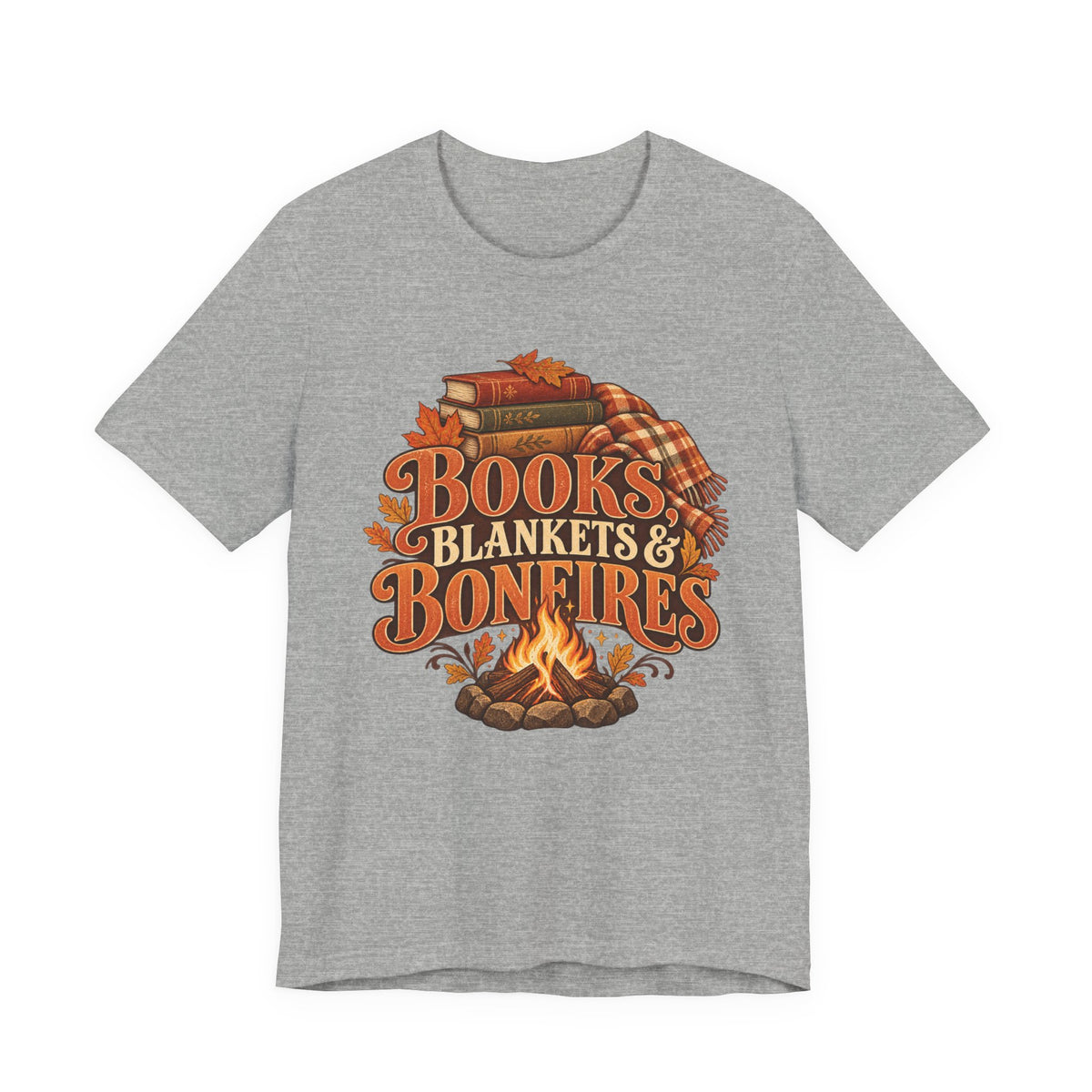 Books, Blankets & Bonfires T Shirt
