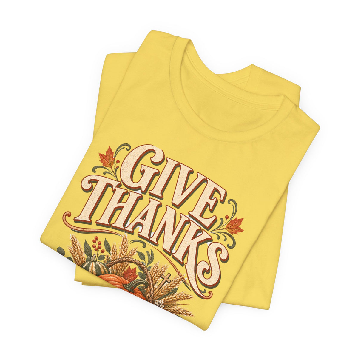 Give Thanks Pumpkin T Shirt