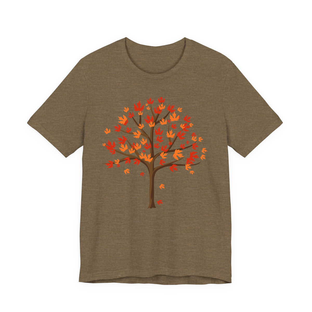 Autumn Leaves Tree T Shirt