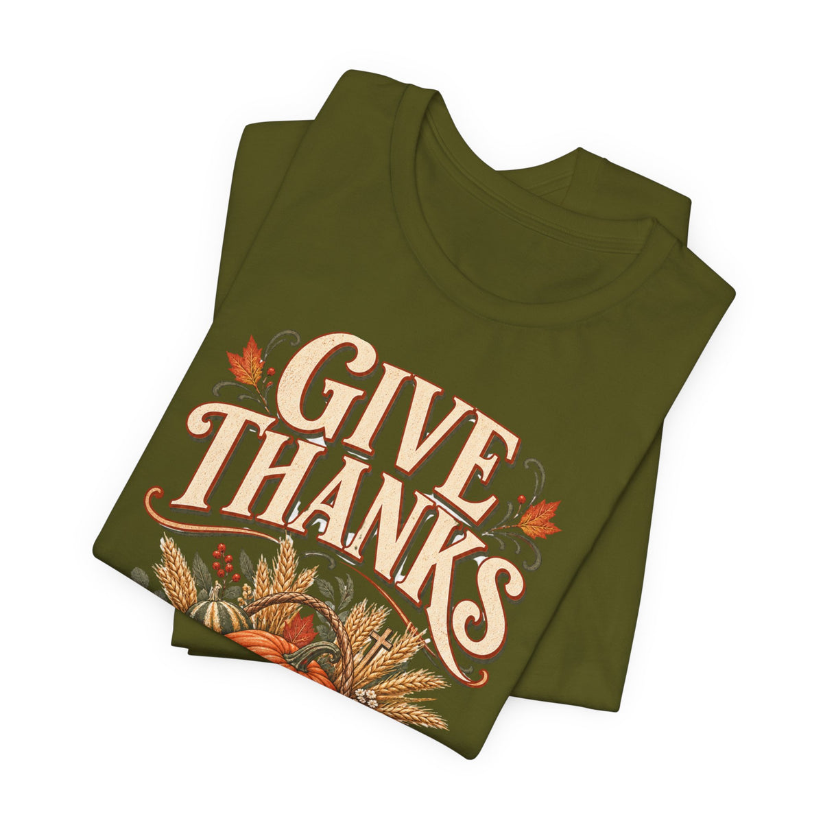 Give Thanks Pumpkin T Shirt